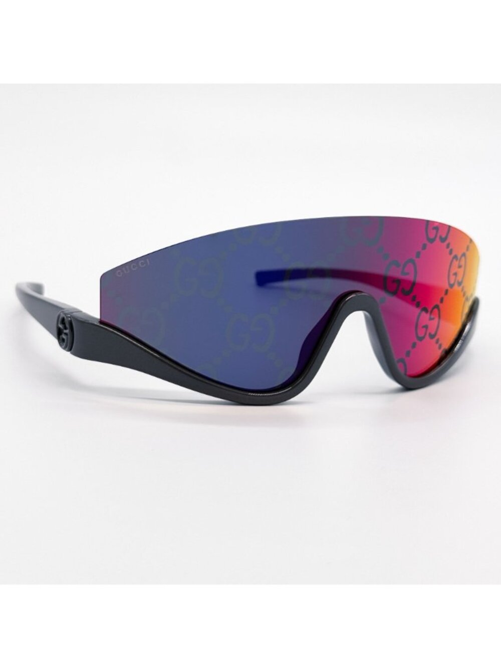 NEW GUCCI SUNGLASSES GG1650S 009 SHIELD MULTICOLOR UNISEX GUCCI EYEWEAR - Picture 6 of 10